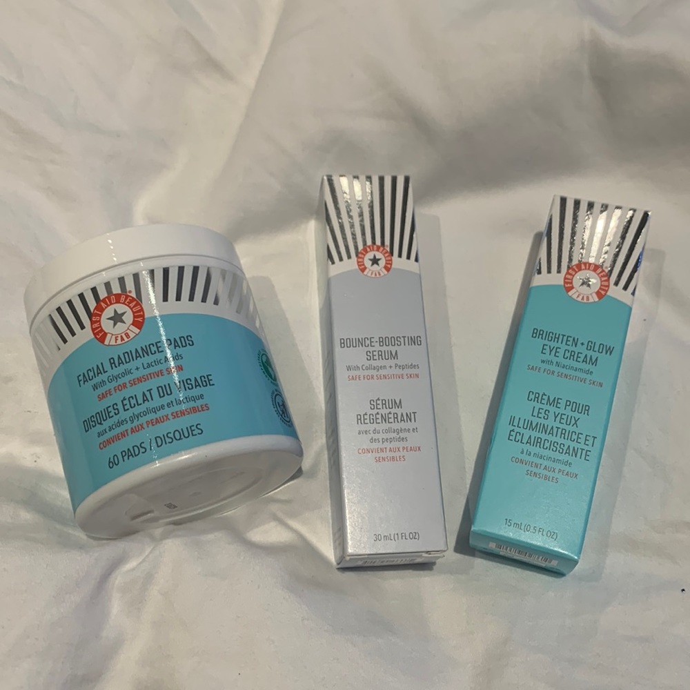 NEVER USED/OPEN - First Aid Beauty Products